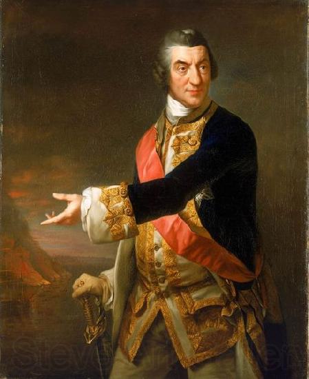 Richard Brompton Admiral Sir Charles Saunders Spain oil painting art